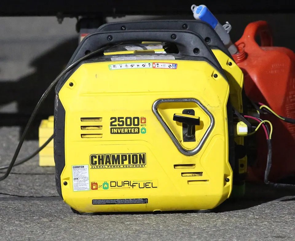 Champion 2500-watt dual-fuel inverter generator
