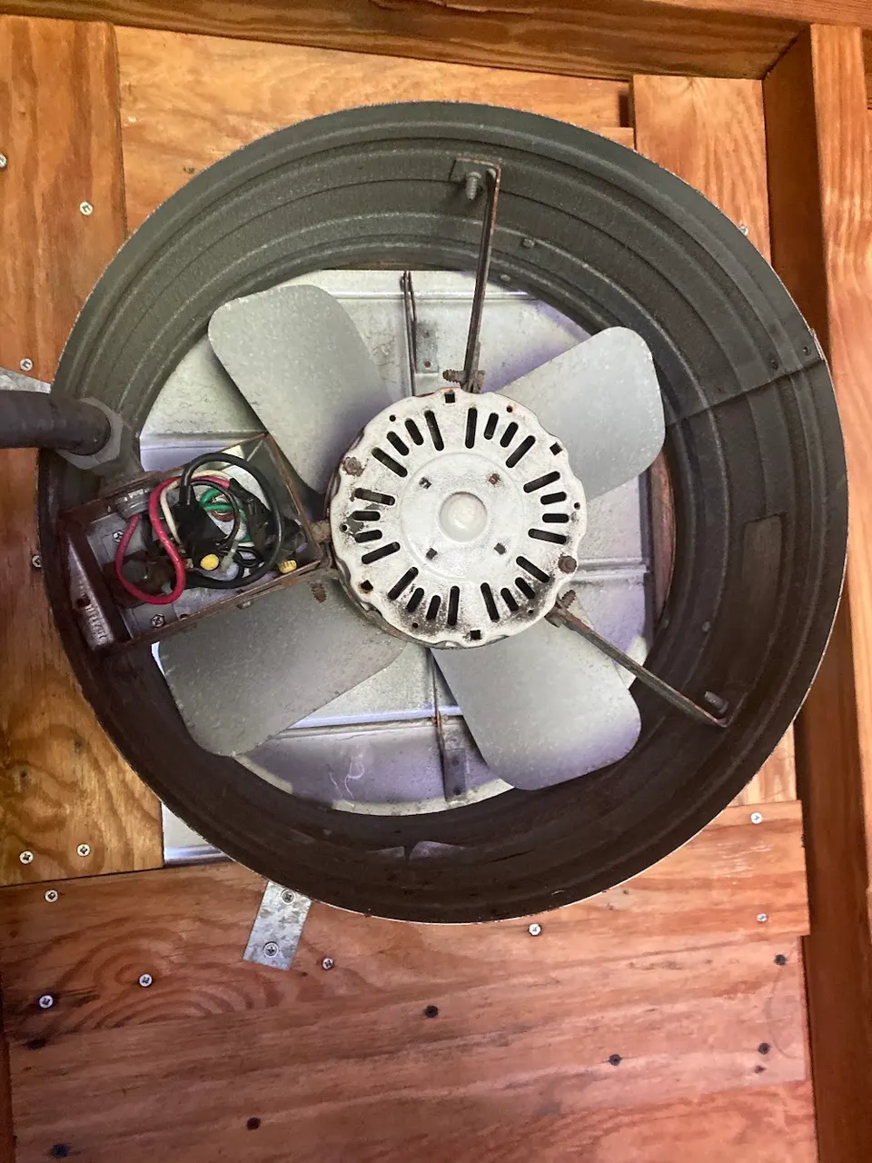 Exhaust fan installation — after photo, In Phaze Electric job 20366