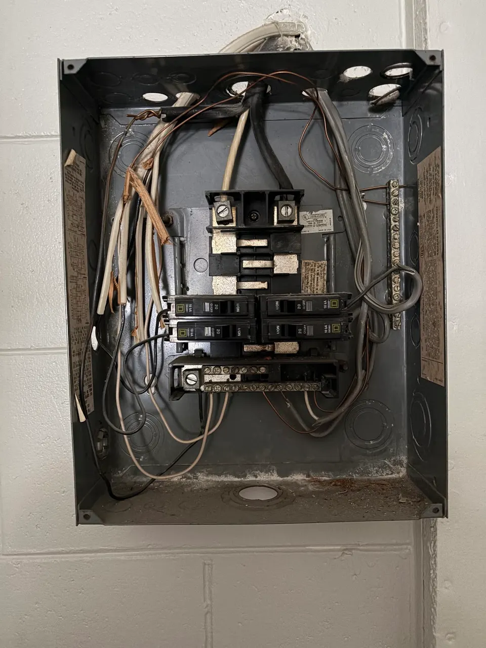 Panel replacement — during photo, In Phaze Electric job 20481