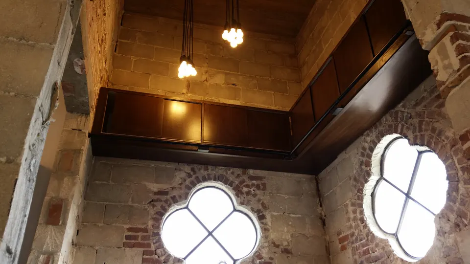 Custom pendant kitchen lighting in a historic Orlando residence