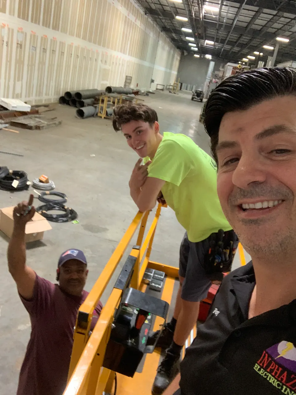 In Phaze Electric technician on the job in Kissimmee, FL