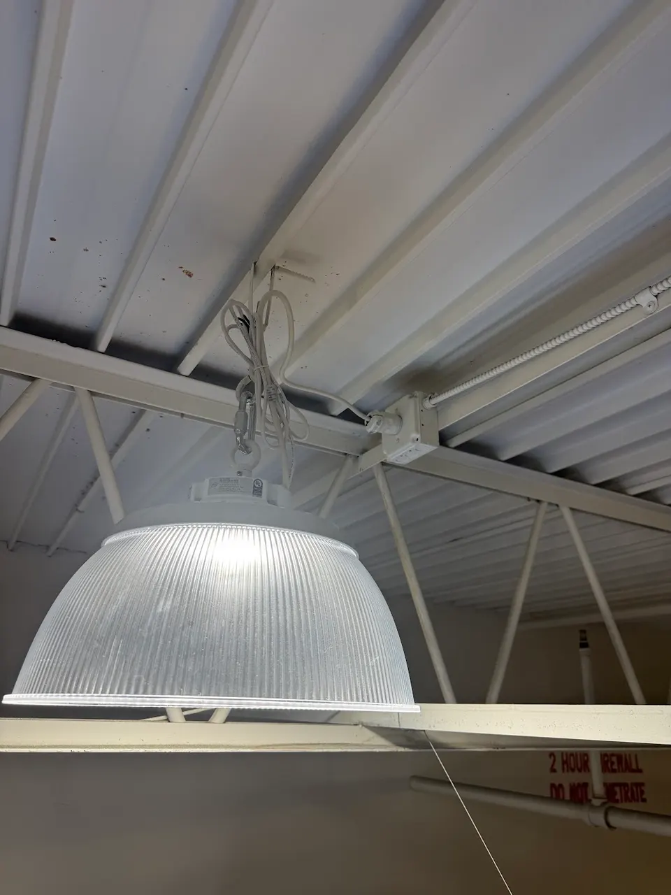 Light fixture installation — after photo, In Phaze Electric job 20349-1