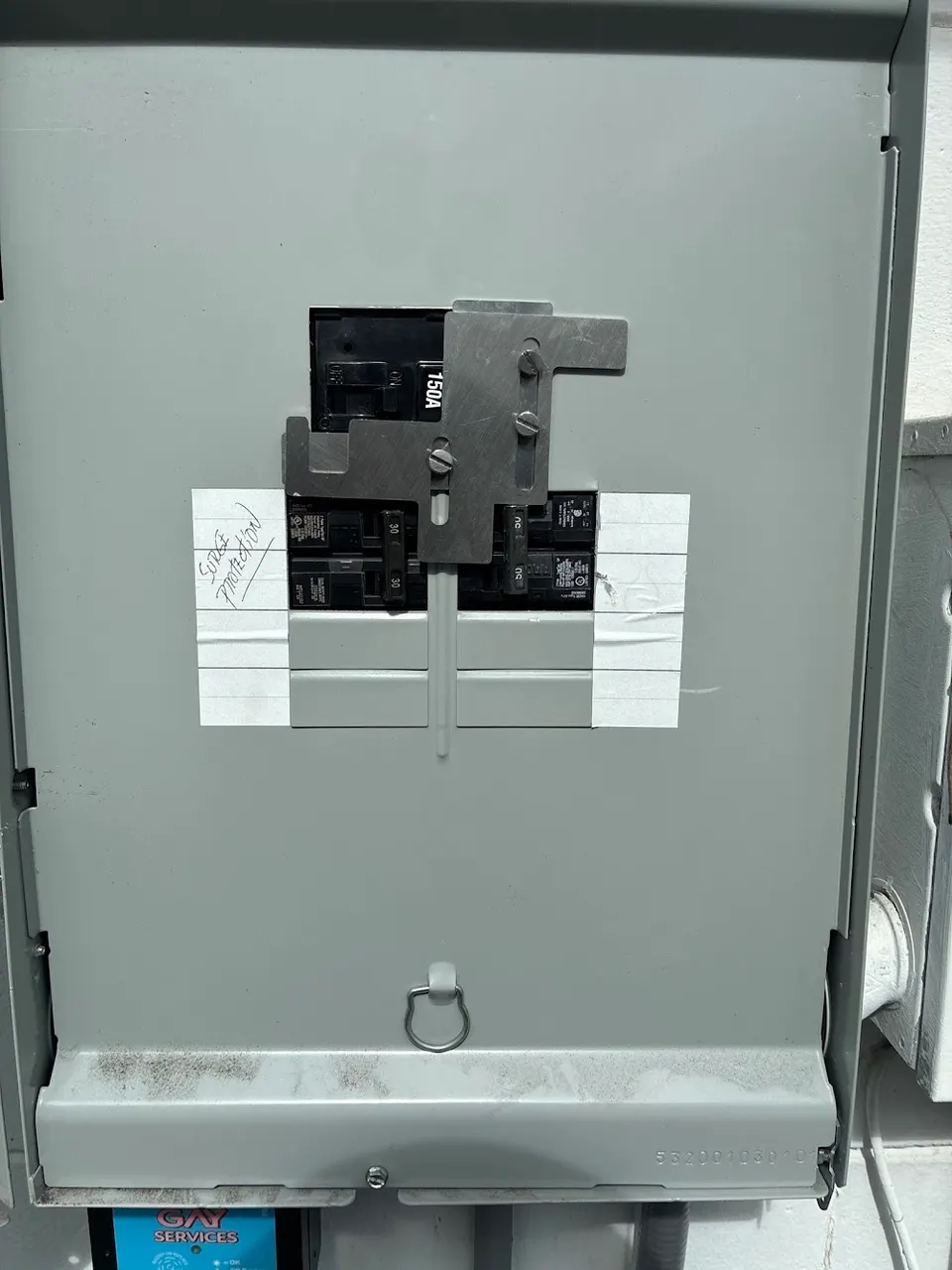 Generator installation — after photo, In Phaze Electric job 20358