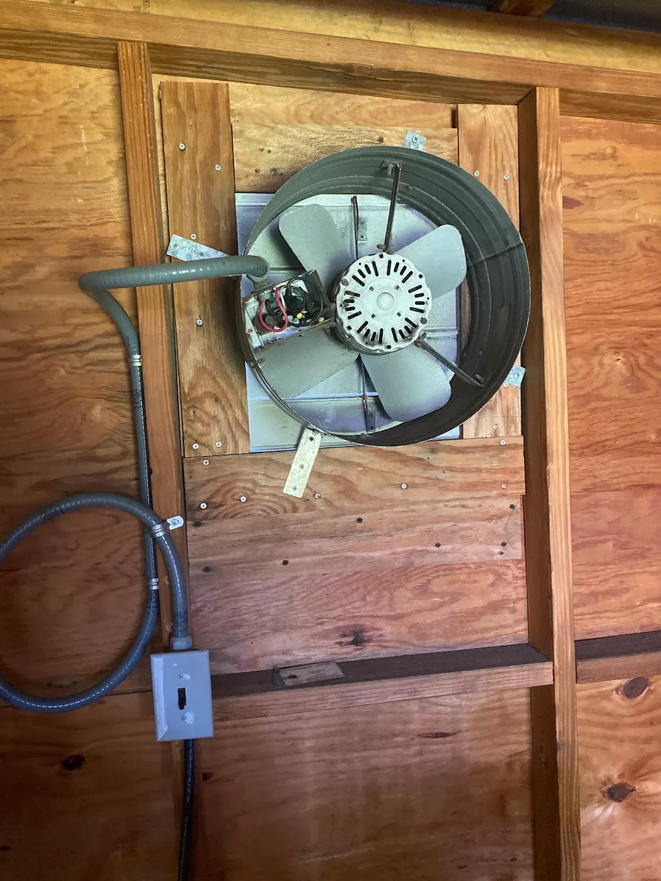 Exhaust fan installation — after photo, In Phaze Electric job 20366